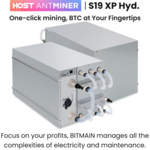 Alternative view of HOST ANTMINER S19 XP Hyd